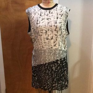 Helmet Lang graphic print dress!